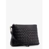 Intrecciato prism leather Pochette