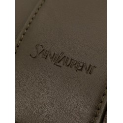 Y Oversize leather tote bag