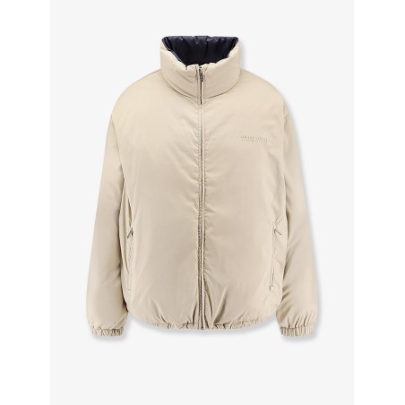 Reversible nylon down jacket