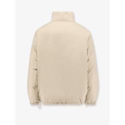 Reversible nylon down jacket