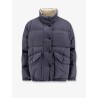 Reversible nylon down jacket