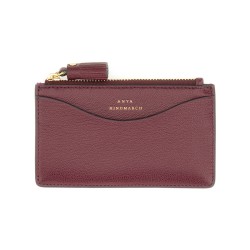 "PEEPING EYES" CARD HOLDER WITH ZIPPER