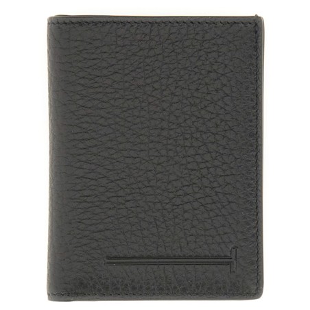 LEATHER "T" WALLET