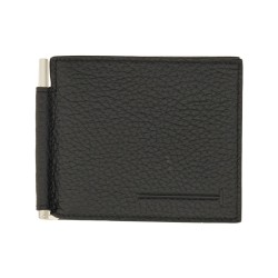 WALLET WITH T-SHAPED MONEY CLIP