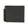 WALLET WITH T-SHAPED MONEY CLIP