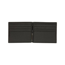 WALLET WITH T-SHAPED MONEY CLIP