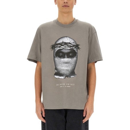 CROWN MASK PRINT T-SHIRT
