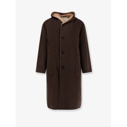 Wool and cashmere coat
