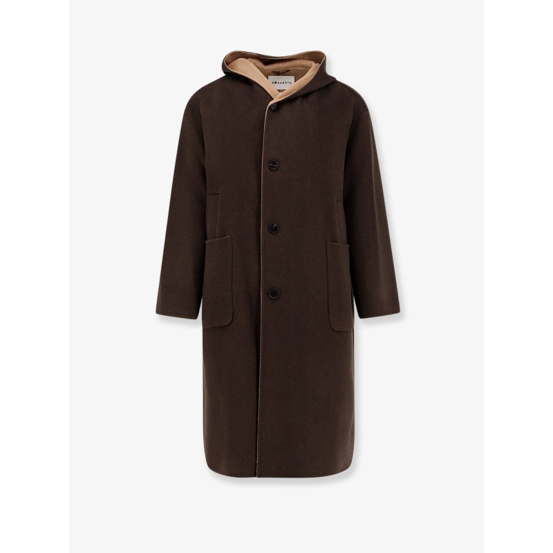 Wool and cashmere coat