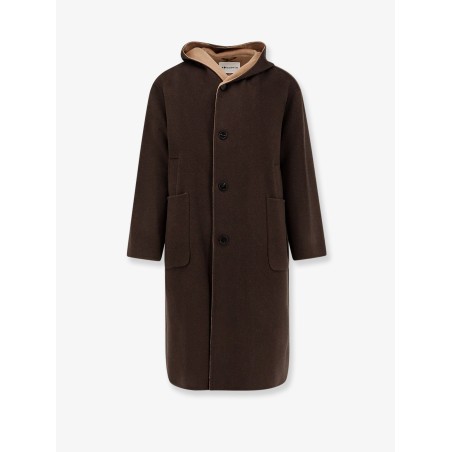 Wool and cashmere coat