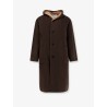 Wool and cashmere coat