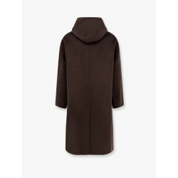 Wool and cashmere coat