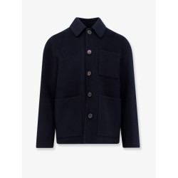 Wool and cashmere coat