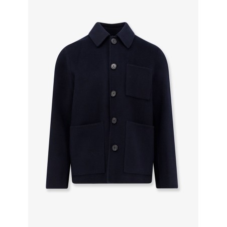 Wool and cashmere coat
