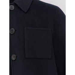 Wool and cashmere coat