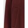 Outdoor wool coat