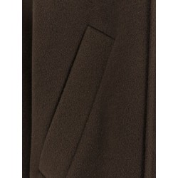 Outdoor wool coat