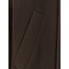 Outdoor wool coat