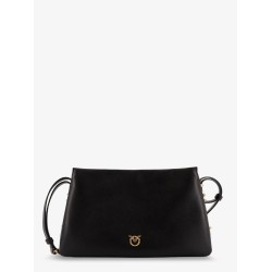 Triplet leather shoulder bag
