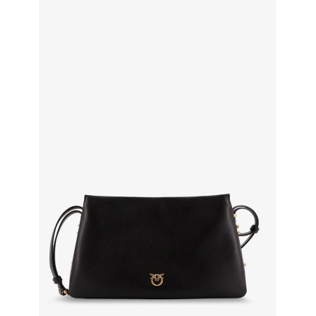 Triplet leather shoulder bag