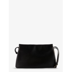 Triplet leather shoulder bag