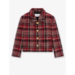 Madras wool, cotton and mohair blazer