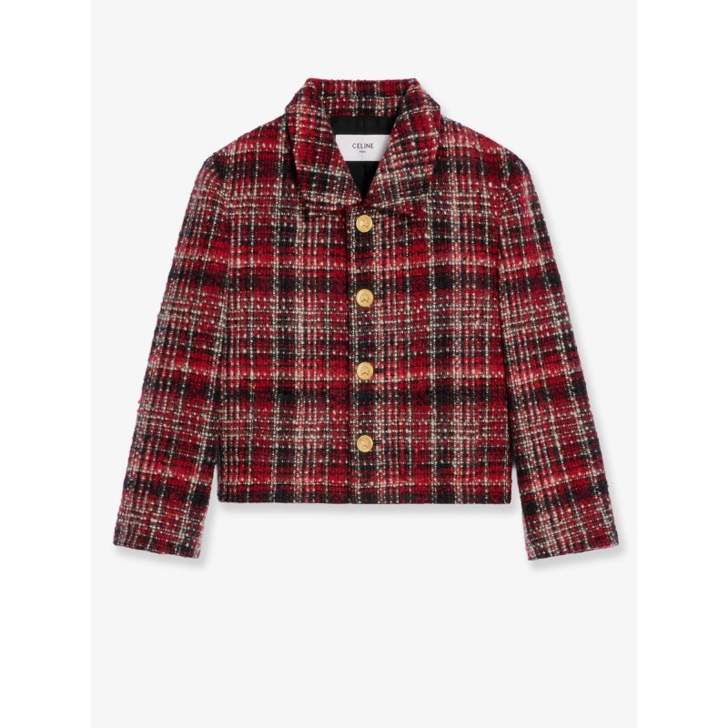 Madras wool, cotton and mohair blazer