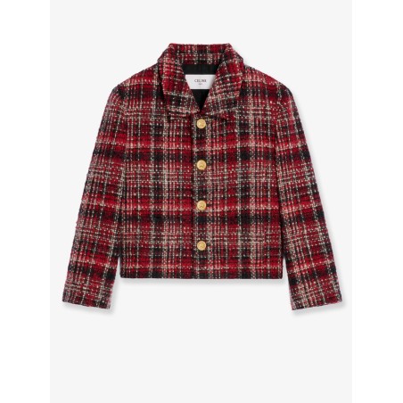 Madras wool, cotton and mohair blazer