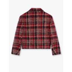 Madras wool, cotton and mohair blazer