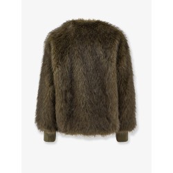 Synthetic fur jacket