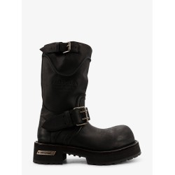 Venom leather boots
