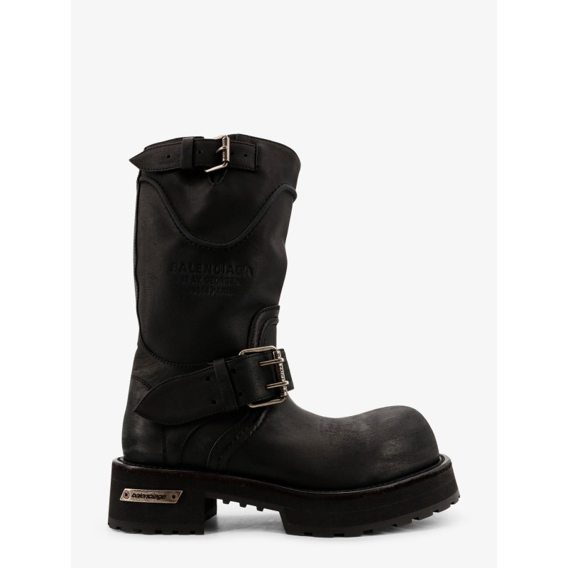 Venom leather boots