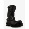 Venom leather boots
