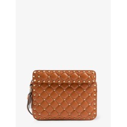 Rockstud Spike leather shoulder bag
