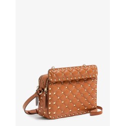 Rockstud Spike leather shoulder bag