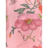Silk trousers with Gucci Flora print