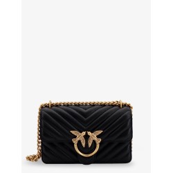Love One Mini matelassé leather shoulder bag
