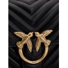 Love One Mini matelassé leather shoulder bag