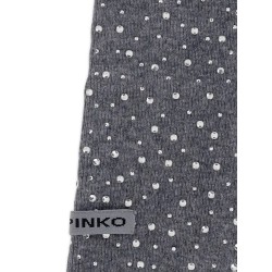 Svizzera wool scarf with rhinestones