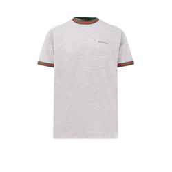 Cotton t-shirt with Web detail