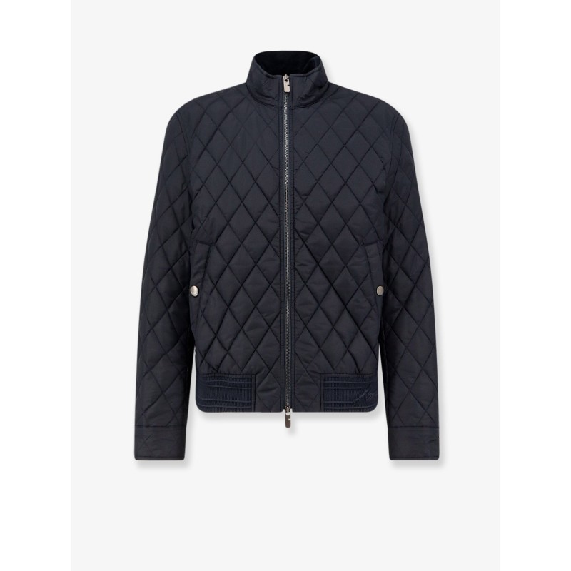Taunton quilted nylon jacket