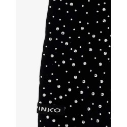 Svizzera wool scarf with rhinestones