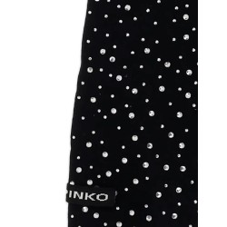 Svizzera wool scarf with rhinestones