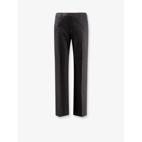 Pinstripe wool trousers