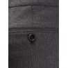 Pinstripe wool trousers