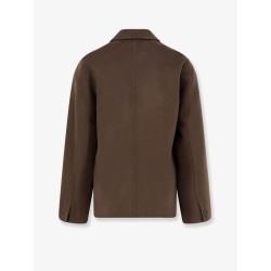Wool and cashmere coat