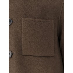 Wool and cashmere coat