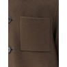 Wool and cashmere coat