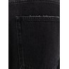 Skate black denim jeans