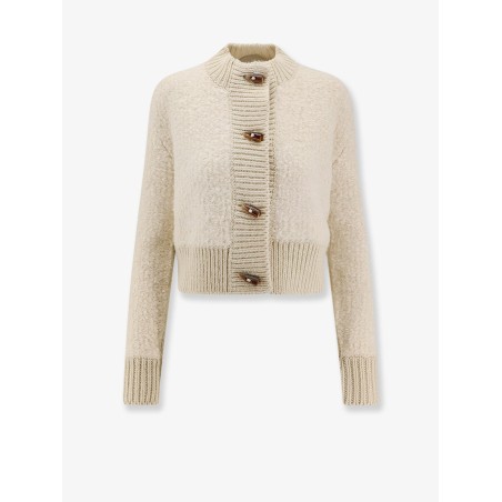 Oxa bouclé wool blend cardigan